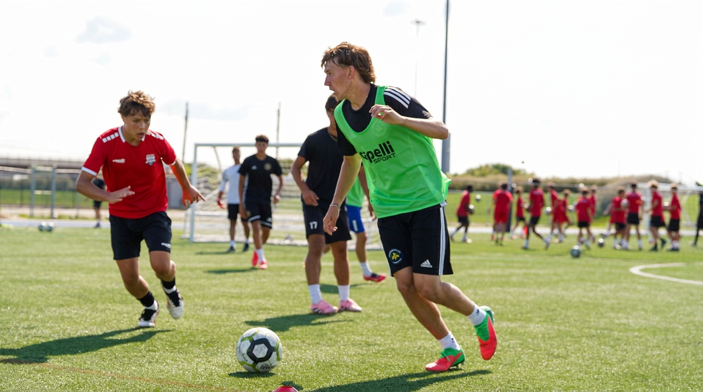 SFI players during a training session in Ontario