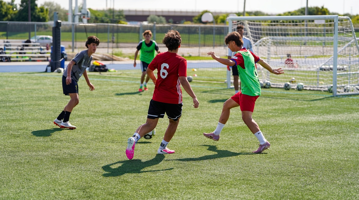 Player being assessed during an SFI ID session